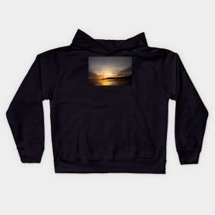 Sunrise at Cullercoats Bay Kids Hoodie